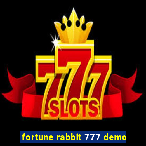 fortune rabbit 777 demo